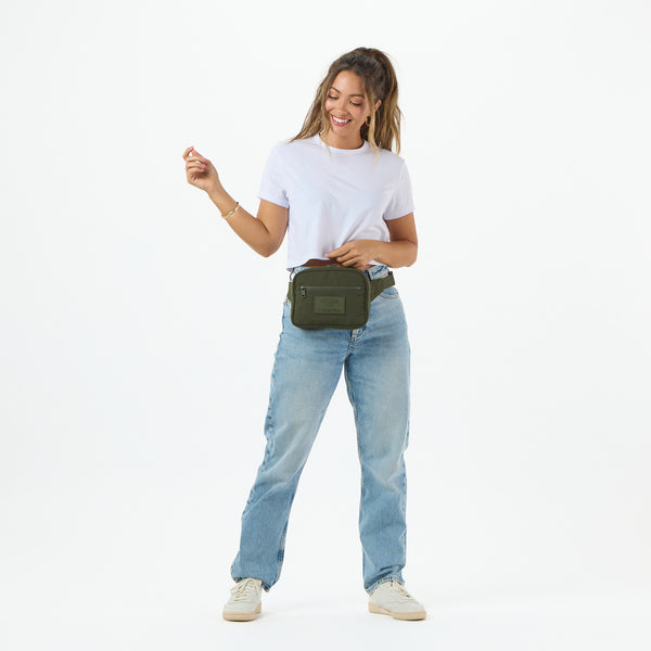 ALOHA COLLECTION KEEP IT LIGHT HIP PACK / MONOCHROME / OLIVE