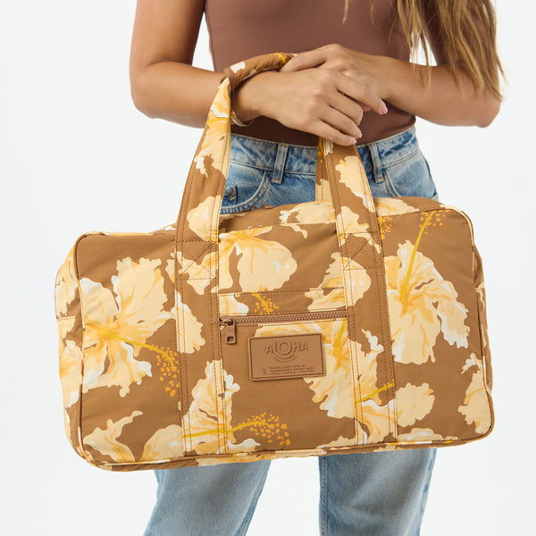 ALOHA COLLECTION KEEP IT LIGHT WEEKENDER / TAHA'A / TOFFEE