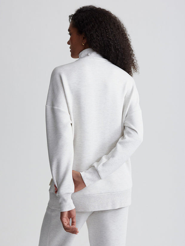 VARLEY MASIE LONGLINE SWEAT - IVORY