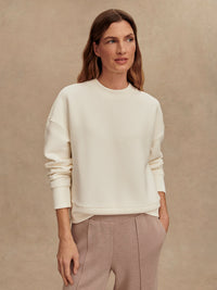 VARLEY ADDELYN SWEAT - IVORY