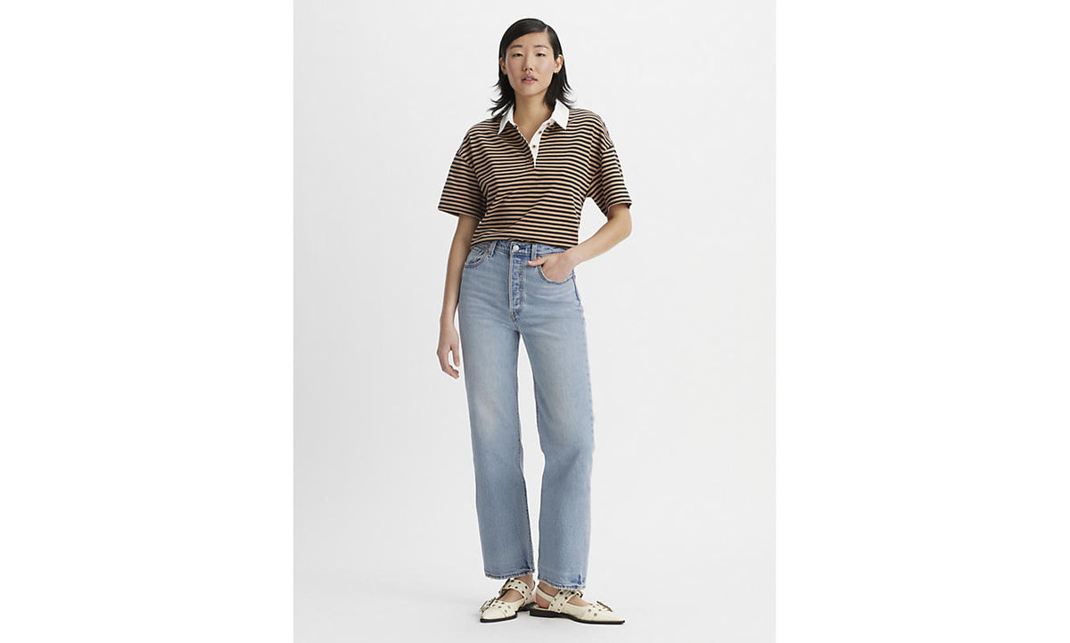 LEVIS RIBCAGE STRAIGHT ANKLE WOMENS JEANS - LETS SHARE 0219