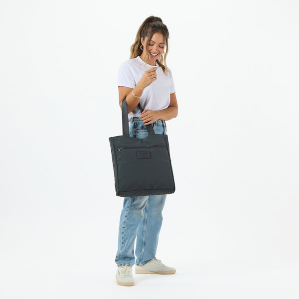 ALOHA COLLECTION DAILY TOTE / MONOCHROME / BLACK
