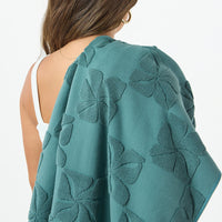 ALOHA COLLECTION BEACH TOWEL / PUA CHECK / ATLANTIC