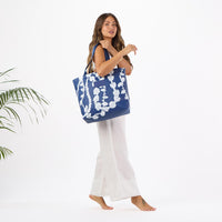 ALOHA COLLECTION DAY TRIPPER / SHELL LEI / NAVY WHITE