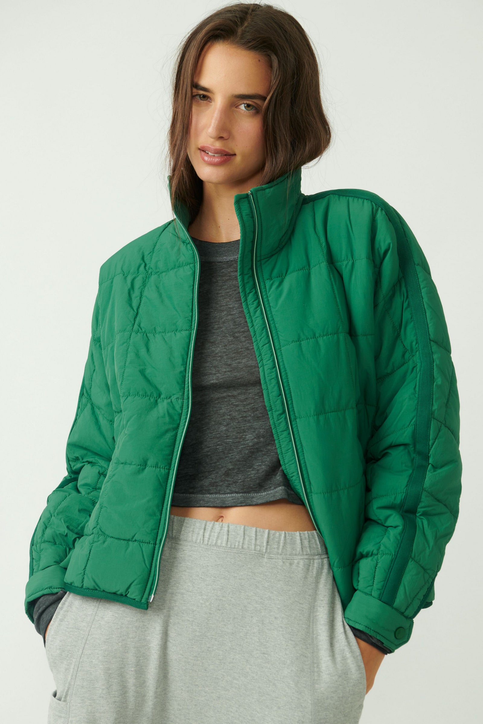 FREE PEOPLE MOVEMENT HIT THE SLOPES JACKET - FRESH SQUEEZED 1410