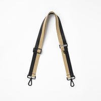 ALOHA COLLECTION ALOHA LE VOYAGUER STRAP - CAFFE/BLACK