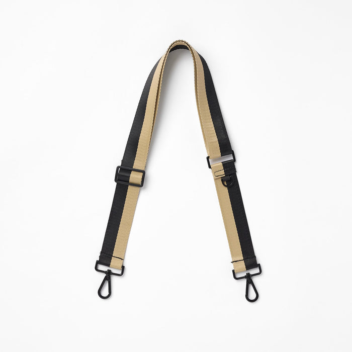 ALOHA COLLECTION ALOHA LE VOYAGUER STRAP - CAFFE/BLACK