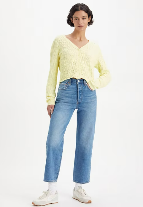 LEVIS RIBCAGE STRAIGHT ANKLE DANCE AROUND 0177 Work It Out