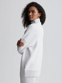 VARLEY MASIE LONGLINE SWEAT - IVORY
