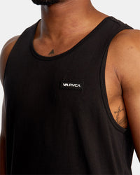 RVCA ICON TANK TOP - BLK