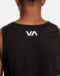 RVCA ICON TANK TOP - BLK