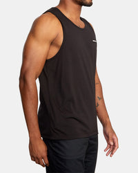 RVCA ICON TANK TOP - BLK