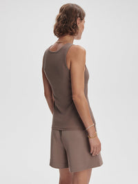 VARLEY THURMAN TANK - DEEP TAUPE