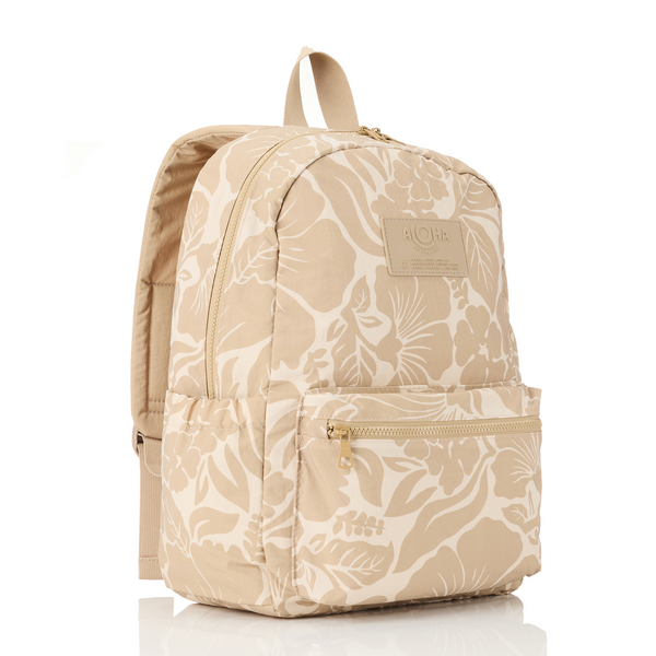 ALOHA COLLECTION KEEP IT LIGHT BACKPACK / HEIPUA / FRAPPE LATTE