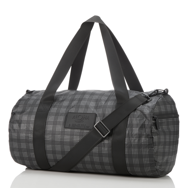 ALOHA COLLECTION  DUFFLE / PALAKA / CHARCOAL BLACK