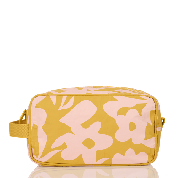 ALOHA COLLECTION DOPP KIT / FALL FLOWERS / HEY GIRL/HOT MUSTARD