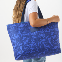 ALOHA COLLECTION CARRY-ON COOLER TOTE / BREEZY / NAVY