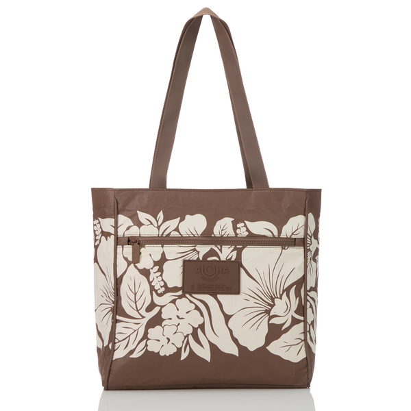 ALOHA COLLECTION GO-TO TOTE / HEIPUA / SANDSTONE COCONUT