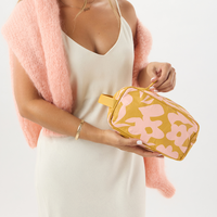 ALOHA COLLECTION DOPP KIT / FALL FLOWERS / HEY GIRL/HOT MUSTARD