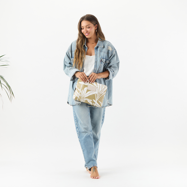 ALOHA COLLECTION MID / TI LEAF / LATTE