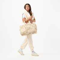 ALOHA COLLECTION KEEP IT LIGHT WEEKENDER / HANA HOU / CREME/DUNE