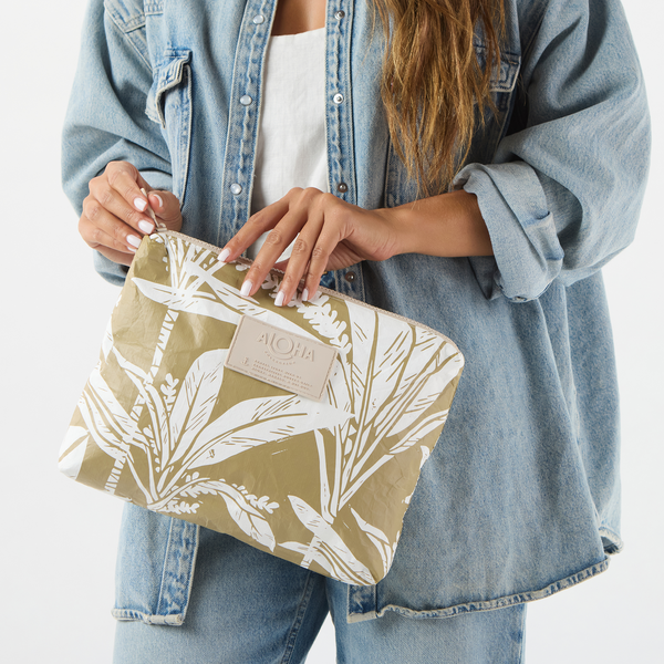 ALOHA COLLECTION MID / TI LEAF / LATTE