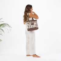ALOHA COLLECTION GO-TO TOTE / HEIPUA / SANDSTONE COCONUT
