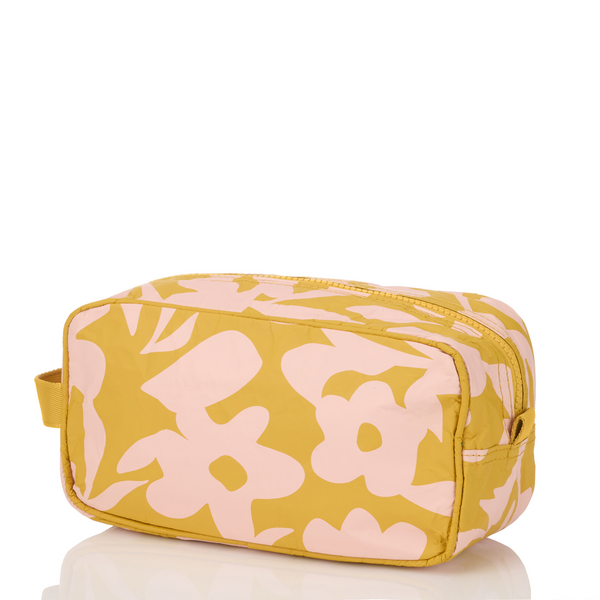 ALOHA COLLECTION DOPP KIT / FALL FLOWERS / HEY GIRL/HOT MUSTARD