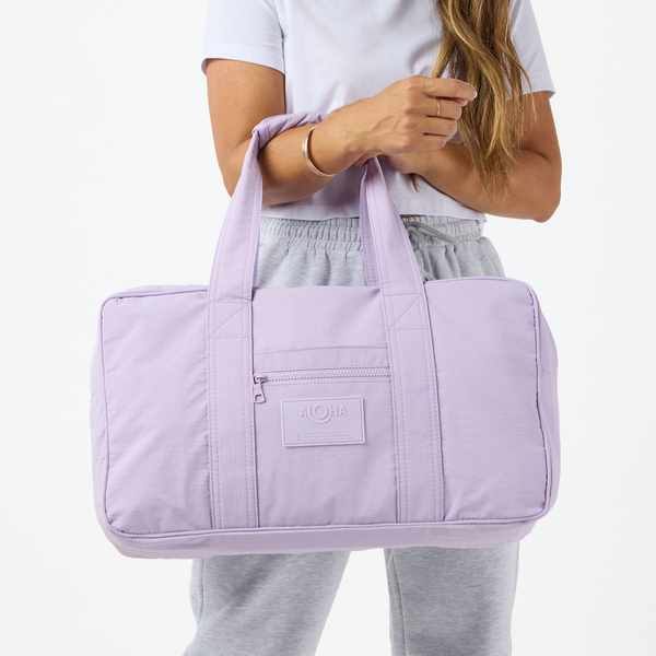 ALOHA COLLECTION KEEP IT LIGHT WEEKENDER / MONOCHROME / LAVANDE