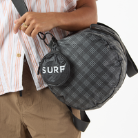 ALOHA COLLECTION  DUFFLE / PALAKA / CHARCOAL BLACK