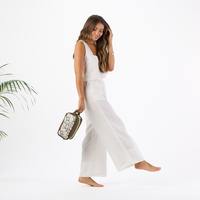 ALOHA COLLECTION DOPP / HEIPUA / SANDSTONE COCONUT