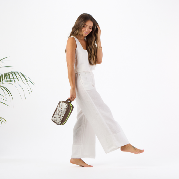 ALOHA COLLECTION DOPP / HEIPUA / SANDSTONE COCONUT