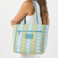 ALOHA COLLECTION GO-TO TOTE / LEI LIFE / HONEY/TIDE