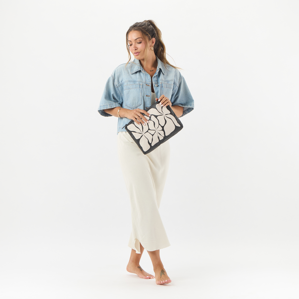 ALOHA COLLECTION MID / WAVY / BLACK/SANDSTONE