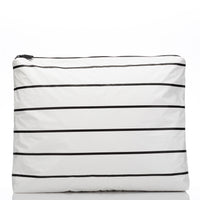 ALOHA COLLECTION MAX / PINSTRIPE / BLACK ON WHITE