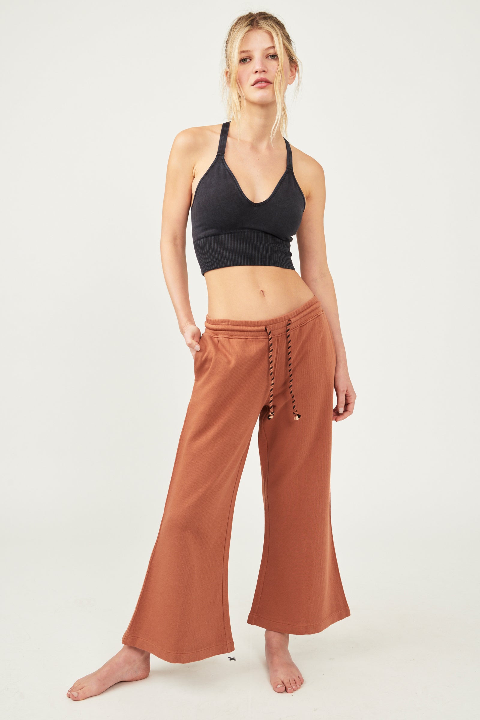 FREE PEOPLE MOVEMENT SUMMER TIDE PANT - SPICED COPPER 1263 – Work It Out