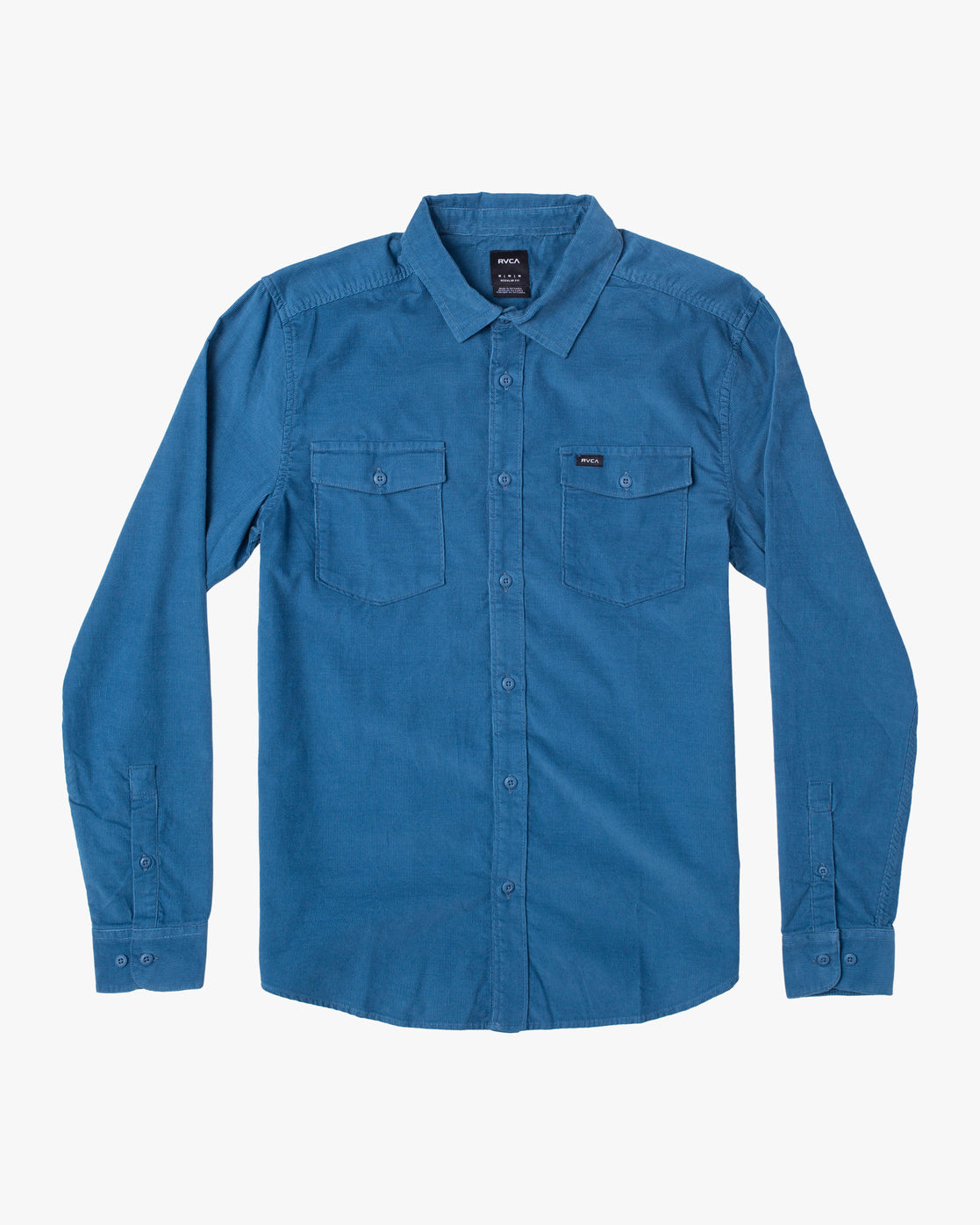 RVCA FREEMAN CORDUROY LONG SLEEVE SHIRT - BQM0