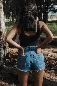 501 LEVIS HIGH RISE ATHENS MEDIUM WASH - 0081