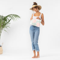 ALOHA COLLECTION MID / BIG ISLAND HIBISCUS - MELON + SAGE