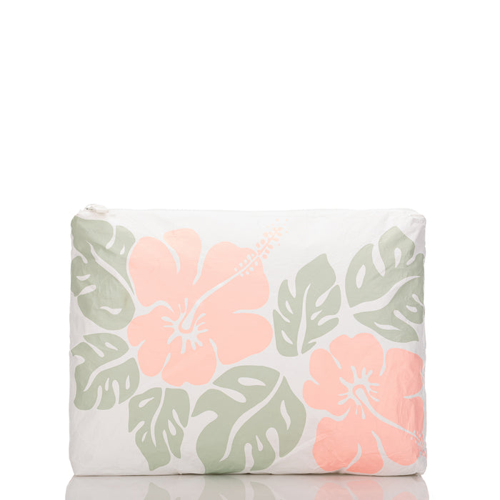 ALOHA COLLECTION MID / BIG ISLAND HIBISCUS - MELON + SAGE