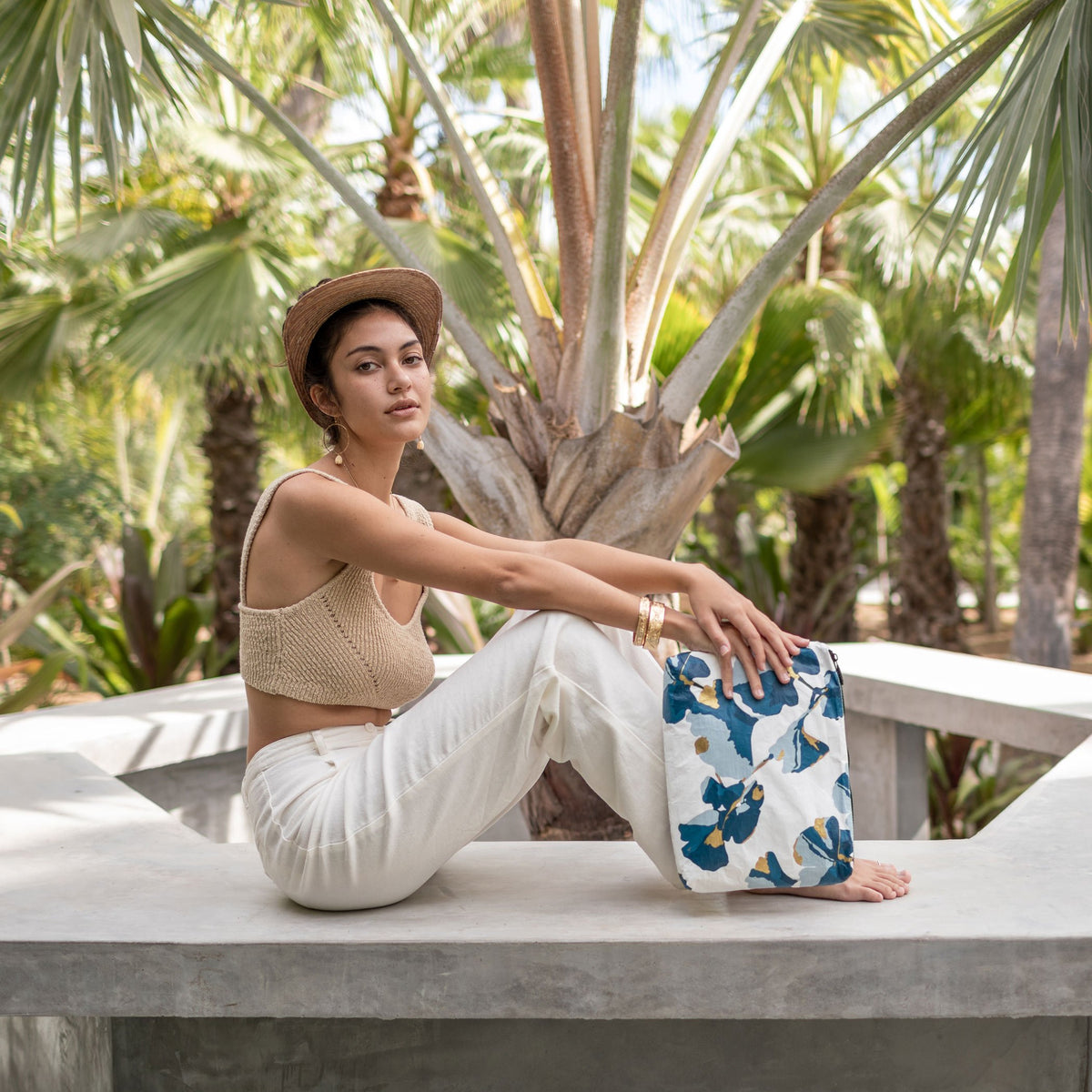 ALOHA COLLECTION MID / GINKGO DREAM / SKY