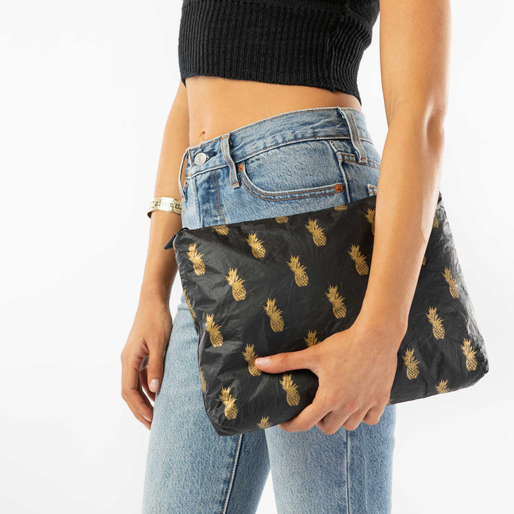 ALOHA COLLECTION MID / PINEAPPLE ROYAL / GOLD/BLACK