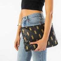 ALOHA COLLECTION MID / PINEAPPLE ROYAL / GOLD/BLACK