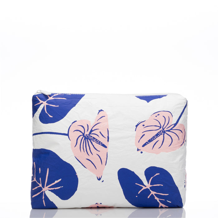 ALOHA COLLECTION MID / ANTHURIUMS FLAMINGO/WHITE