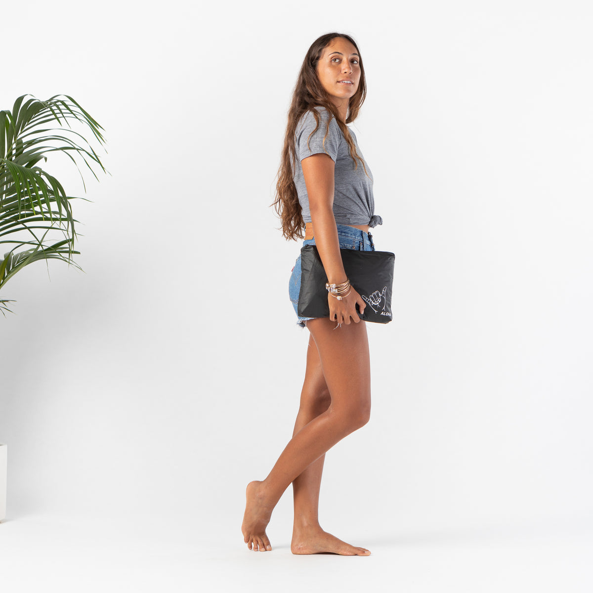 ALOHA COLLECTION MID / SHAKA / WHITE/BLACK