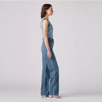 LEVI'S RIBCAGE WIDE LEG BRAIDED JEANS - WESTERN BOWS AND ARROWS