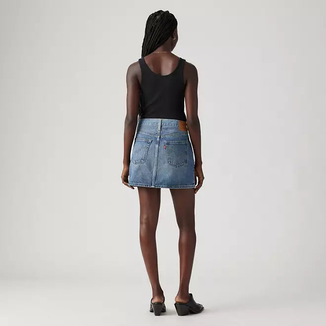 LEVIS WESTERN YOKE ICON SKIRT - IRONIC ICONIC 0001