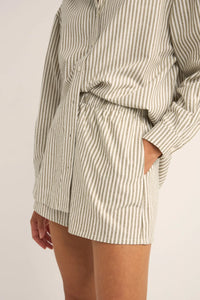 RHYTHM VALLEY STRIPE SHORT - IVY
