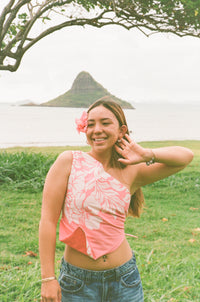 HUNNEH GIRL TANK Waiahole Poi Factory Country Store × Work It Out