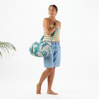 ALOHA COLLECTION SPORTY DUFFLE / HOLOMUA HARDING / SANDSTONE TIDE
